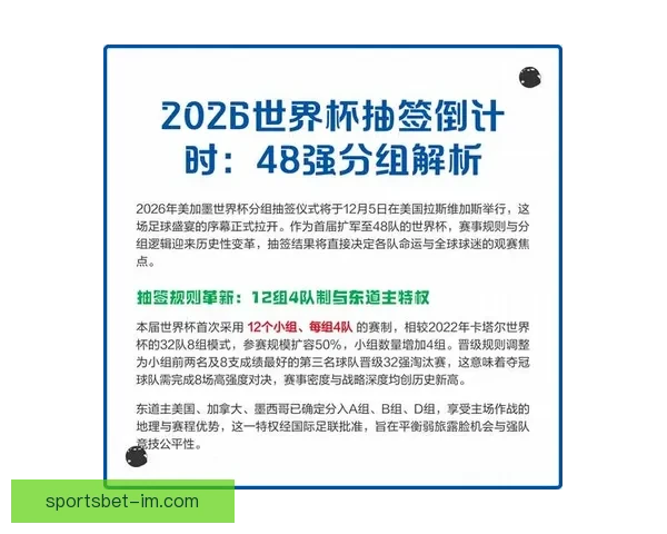 世界杯赛事全面解析与精准竞猜预测策略指南